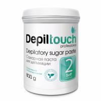 Сахарная паста для депиляции № 2 МЯГКАЯ (Depiltouch professional) 800г