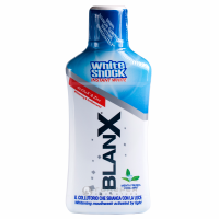 BlanX White Shock Blue forrmula Mouthwash 500 ml (Ополаскиватель для полости рта Голубая Формула)