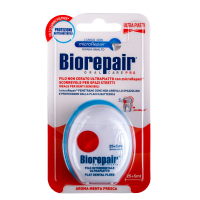 Biorepair® Flat Dental Floss 25+5m Зубная нить пропитанная воском